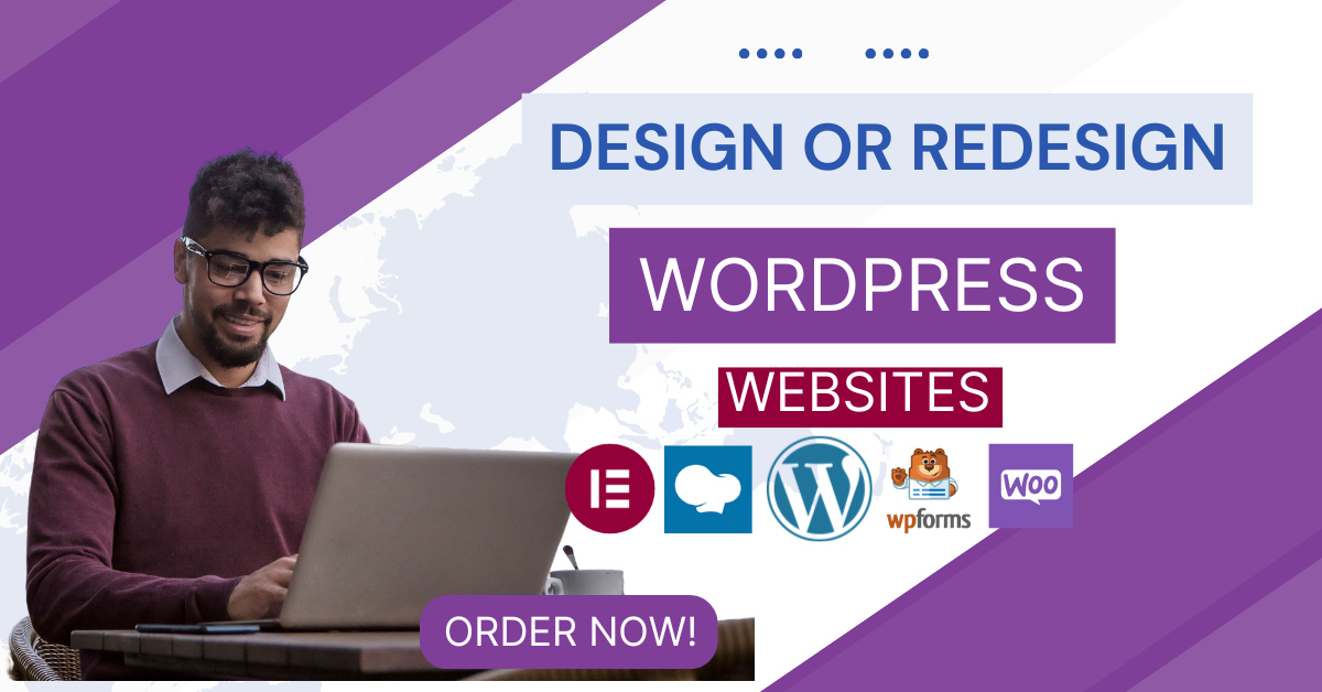 I will create, redesign, clone, revamp or fix wordpress website, woocommerce website