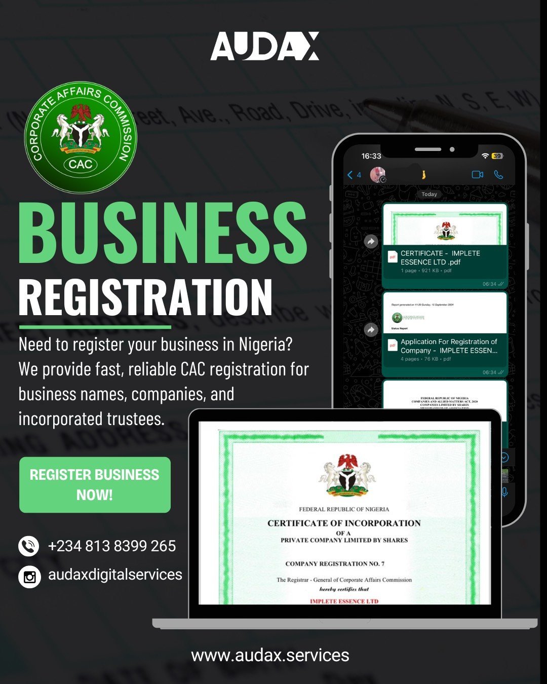 Business Name & Company Registration in Nigeria